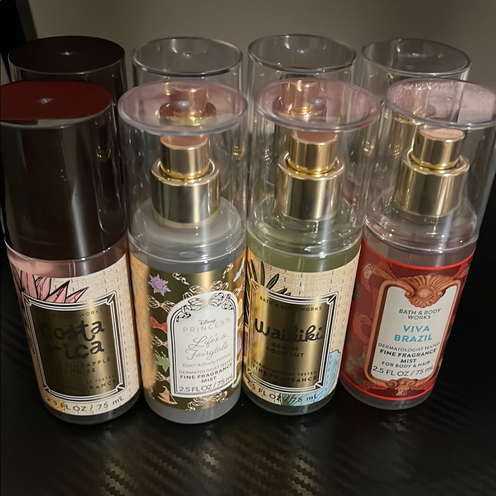Bath & Body Works Spray Mist lot of 8. NEW